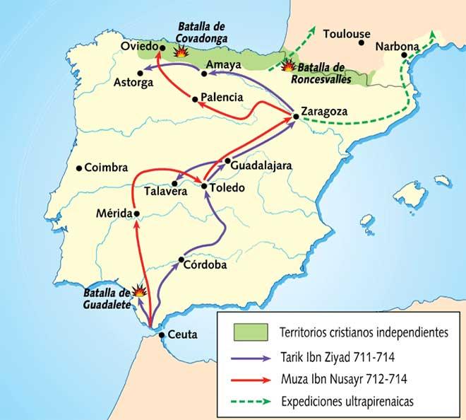 2 La Edad Media Tres Culturas Y Un Mapa Político En Constante Cambio Historia De EspaÑa